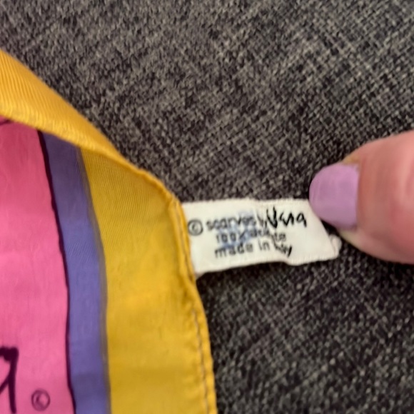 Vintage Vera scarf abstract print - Picture 3 of 5